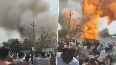 Telangana Fire Video: করিমনগরে প্রদীপের আগুন থেকে ভয়াবহ বিস্ফোরণ, দেখুন ভিডিও